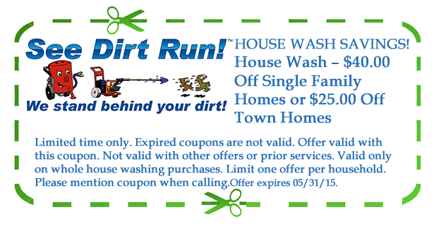 SDR House Wash Coupon