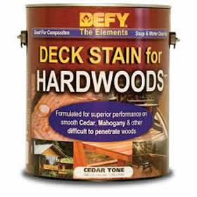 Defy Hardwood Deck Stain