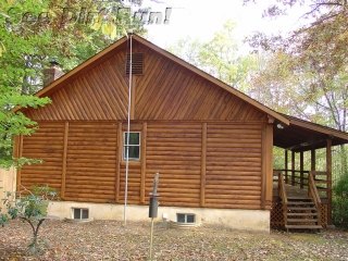 Log Home Sealed Natural & Satin