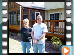 Testimonial - Wash and seal porch and deck